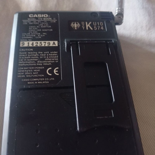 Casio portable TV 15x9cm like new