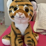 Plush tiger like new