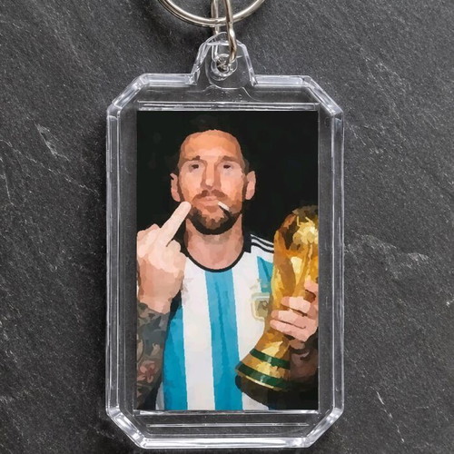 Acrylic keyring inspired by 2022 FIFA World Cup