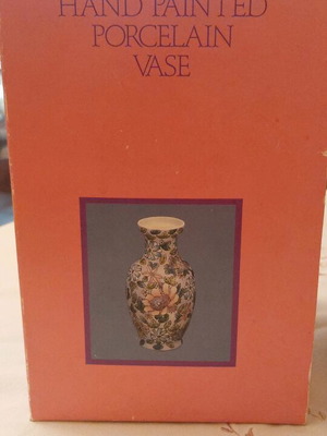 Porcelain vase authentic, new
