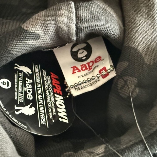Aape By A Bathing Ape Hoodie new men's black, size M