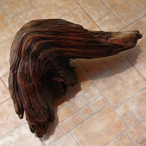 Aquarium wood decorative, used