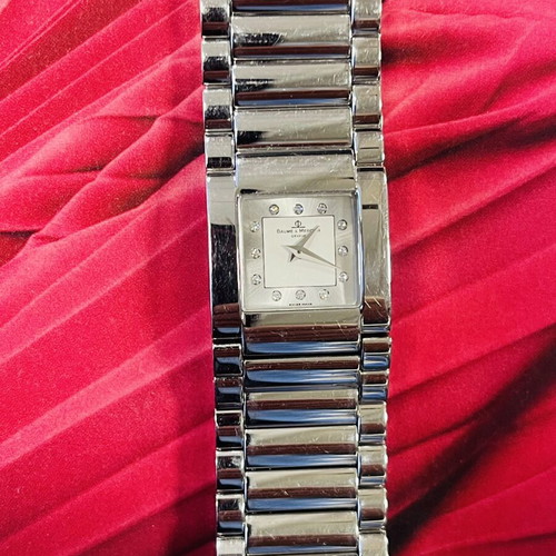 Baume & Mercier Catwalk quartz watch with diamonds