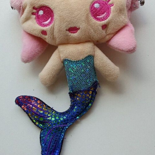 Smiggle Mermaid Kids Wallet like new, pink polyester