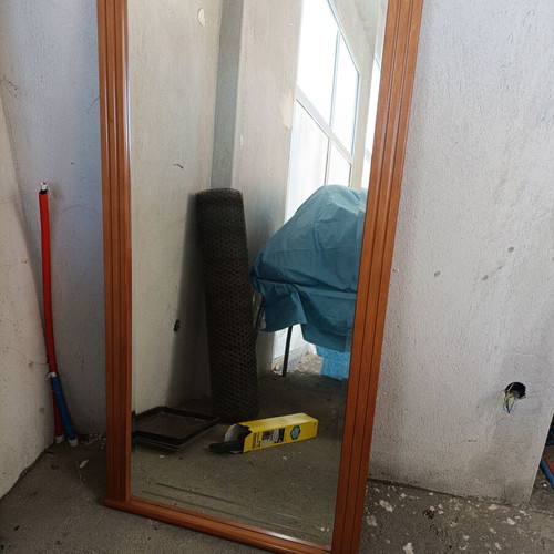 Console with mirror used, length 1.80 by 38