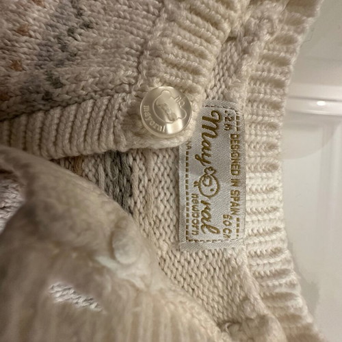 Baby clothes for girl like new, 3 dresses and beige set 2 months