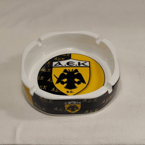 AEK ashtray used, authentic