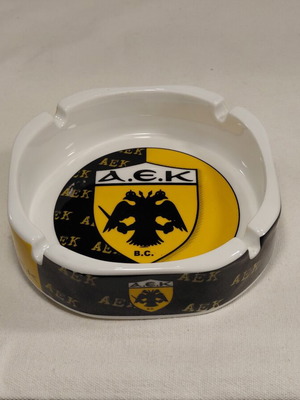 AEK ashtray used, authentic