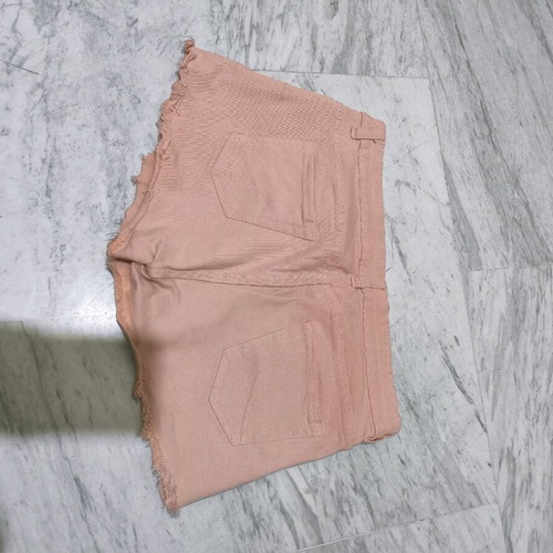 Jean shorts like new, coral, size XL
