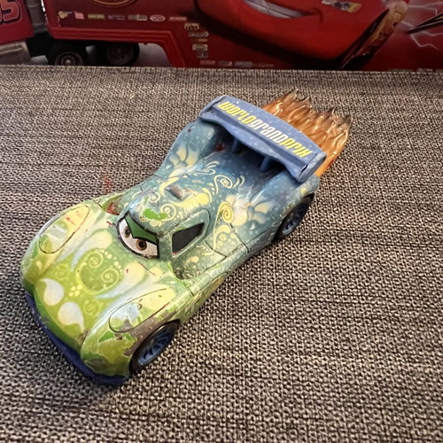 Disney Pixar Cars Carla Veloso with Flames like new