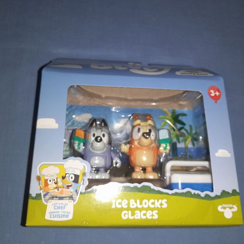 Bluey Ice Blocks figures new