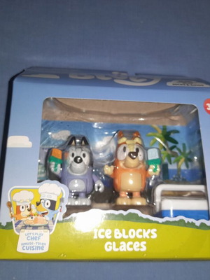 Bluey Ice Blocks figures new