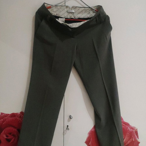 Gray fabric pants used, size L