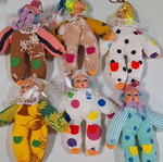 Vintage clowns used