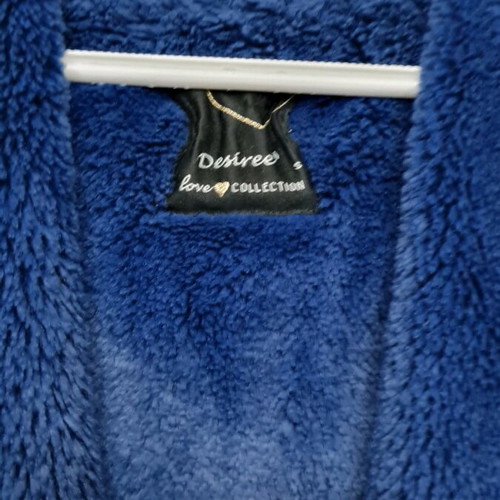 Desiree waterproof jacket with detachable hood like new, blue, sizes S and M