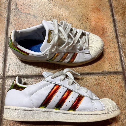 adidas gazelle silver green womens Adidas Kids' Superstar J Shoes main image 0