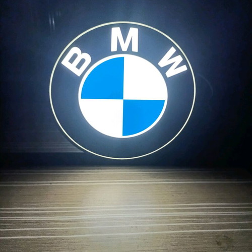 BMW logo lamp new with USB and switch