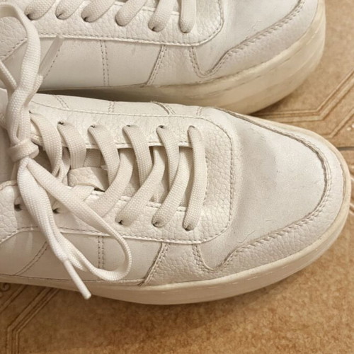 Zara platform white sneakers size 37 used