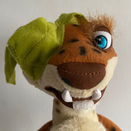 Weasel Buck plush toy from Ice Age 2008 used, 34 cm