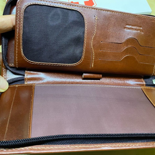 Victorinox leather wallet women's new