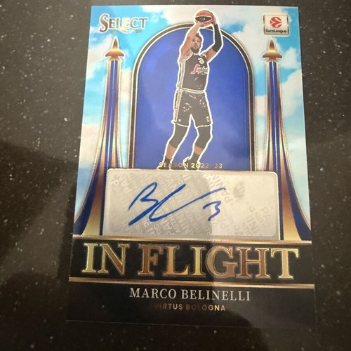 2025-26 Select Euroleague Marco Belinelli In Flight card /49