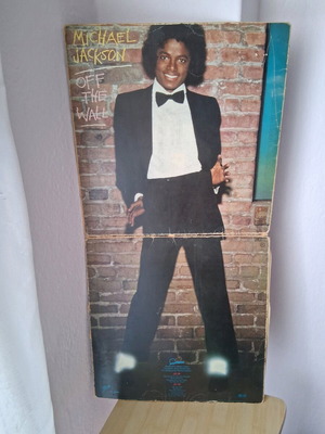 Michael Jackson Off the Wall vinyl 33 rpm used, 1979