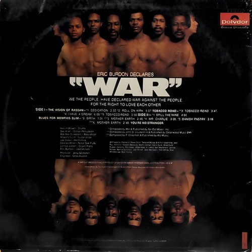 Eric Burdon & War Declares War 1970 album like new, rock