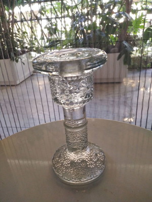 Κηροπήγιο Kosta Boda Daisy μεταχειρισμένο, 16 x 8 εκ
