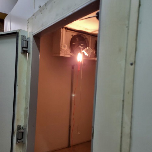 Modular Refrigeration Chamber 30m³ used, complete system with machine