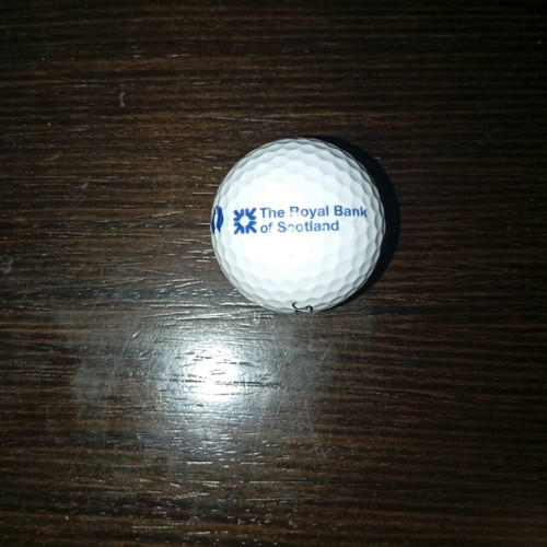 Titleist golf ball used with The Open Championship logos