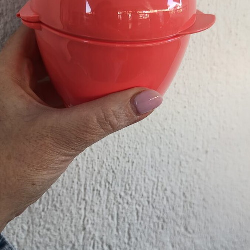 Tupperware apple container new, airtight food storage
