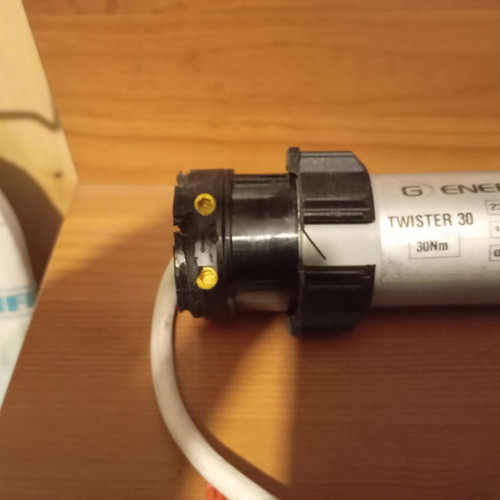 Energy Twister 30 tubular roller motor like new, 30Nm torque