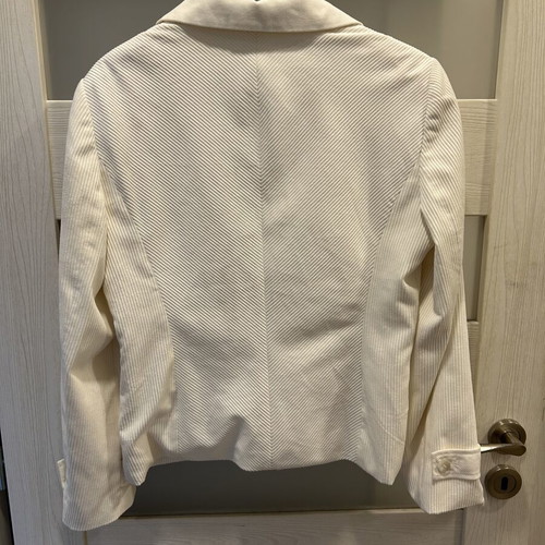 Gerry Weber women's ribbed jacket cream used, size L