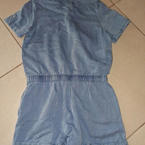 Orchestra girls' shorts jumpsuit like new, blue, age 10