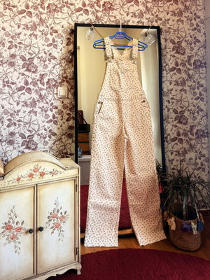 Stradivarius vintage floral σαλοπέτα 100% βαμβάκι σαν καινούργιο