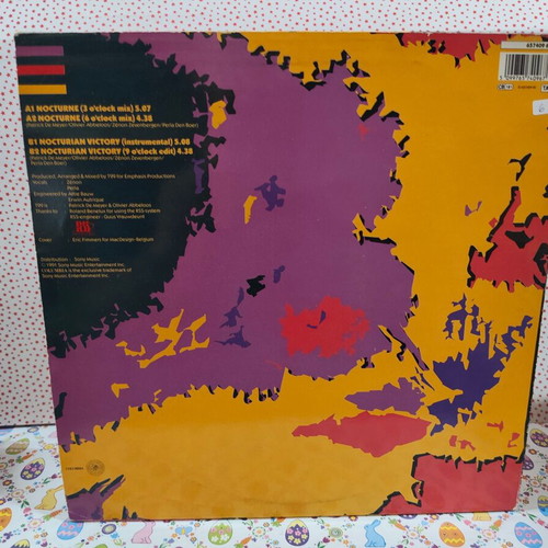 T99 Nocturne vinyl record used, electronic