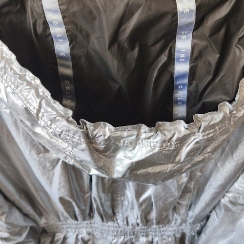 Celine Metallic Silver Insulated Jacket premium edition like new