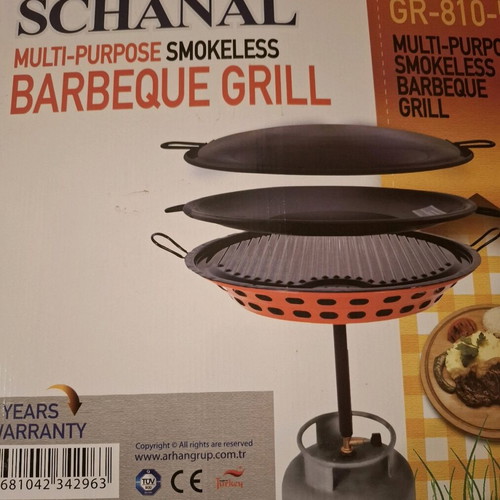 Portable LPG Barbecue Grill new, 3kg bottle