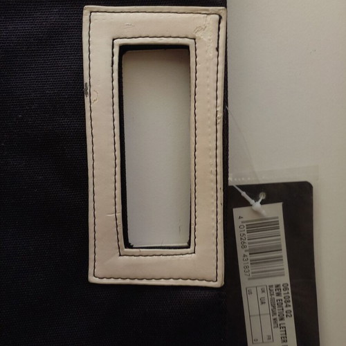 Puma handbag like new, black and beige fabric