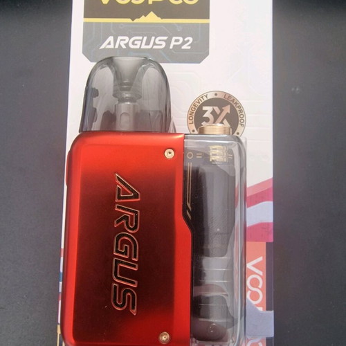 Voopoo Argus P2 pod new, 1100mAh battery, ruby red