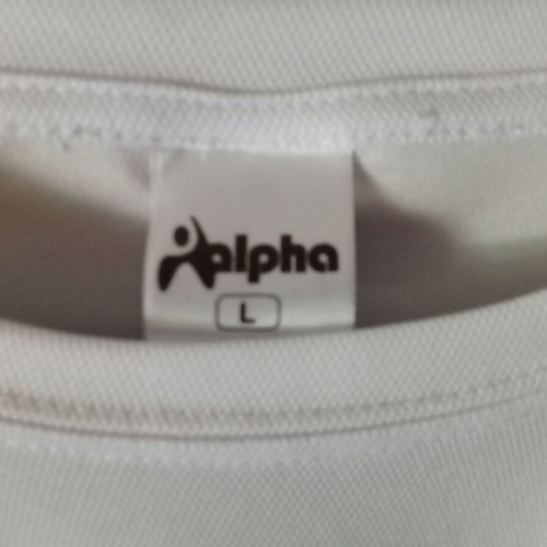 Sports T-shirt like new, size L, white
