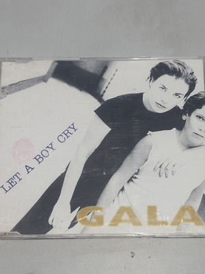 Gala Let a Boy Cry CD single μεταχειρισμένο, αυθεντικό