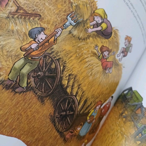 Educational children's book What I Know About the Farm like new