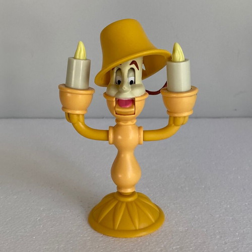 Disney Beauty and the Beast Lumiere PVC figure 2002, used