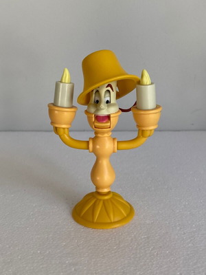 Disney Beauty and the Beast Lumiere PVC figure 2002, used
