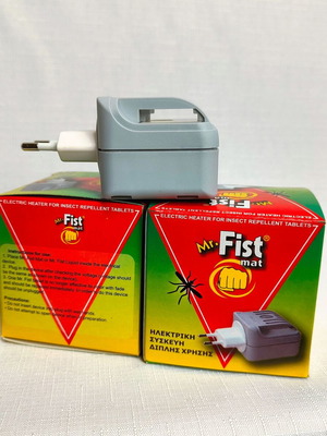 Set of 2 Mr Fist electric insect repellent for liquid and tablets