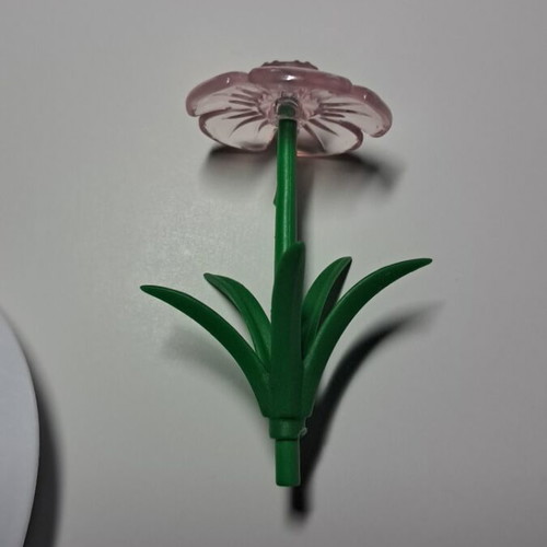 Playmobil large flower used, 6.5 cm