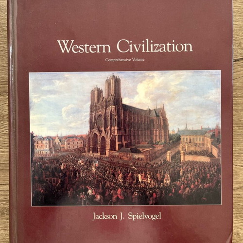 Western Civilization by Jackson Spielvogel used academic book in English