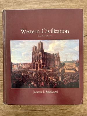 Western Civilization by Jackson Spielvogel used academic book in English