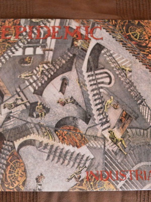 Epidemic Industrial Vinyl LP 1994 like new, Greek thrash metal